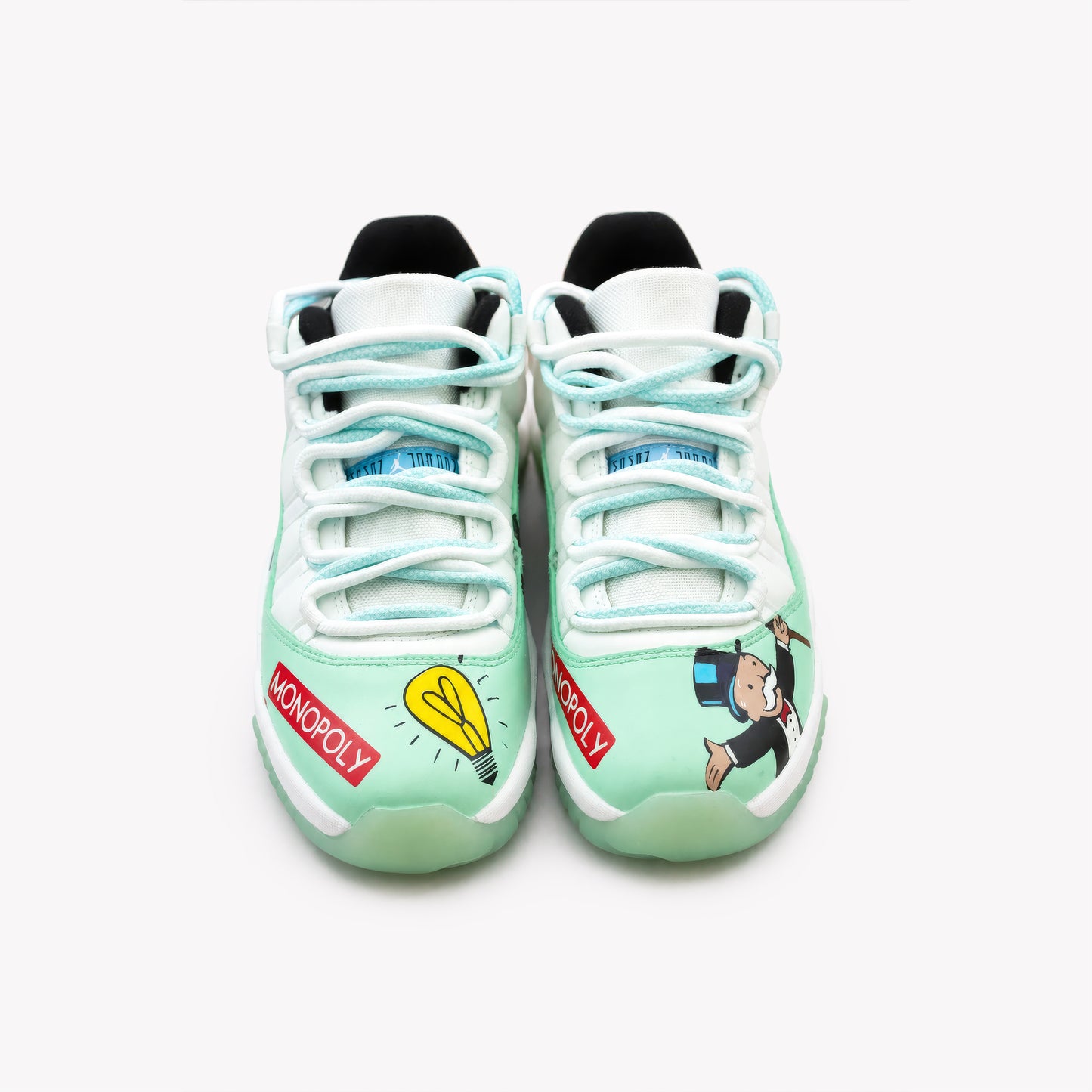 Monopoly Mint Jordan 11 Low Custom Raffle Entry